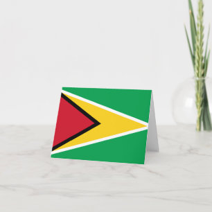 Guyana (Guyanese) Flag Card