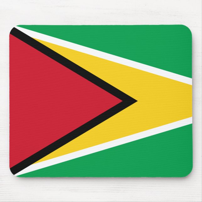 Guyana (Guyanese) Flag Mouse Mat (Front)