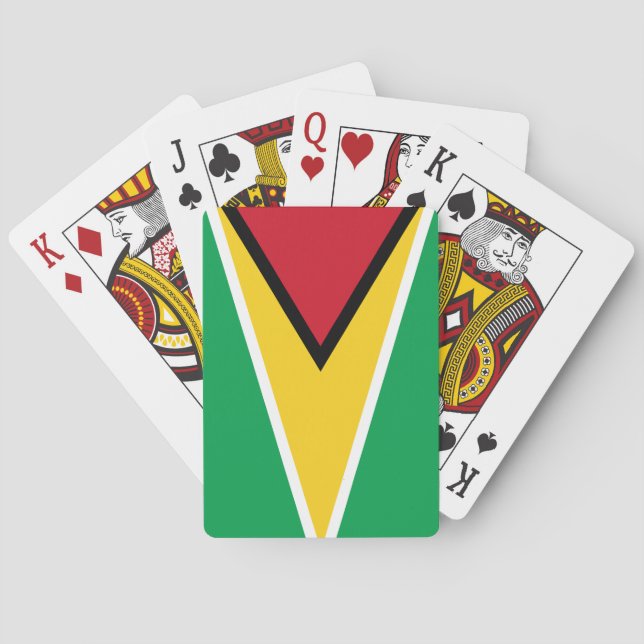 Guyana (Guyanese)  Flag Playing Cards (Back)