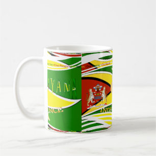Guyana, Happy 50th Anniversary Coffee Mug