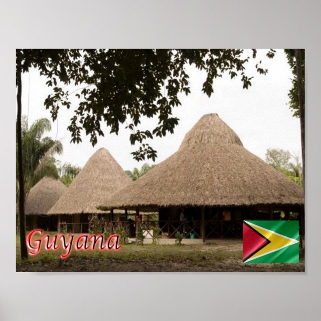 Guyana -  Houses - Poster (Front)
