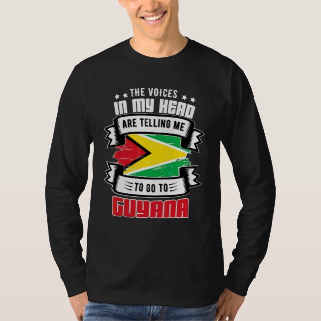 Guyana In My Head T-Shirt (Front)