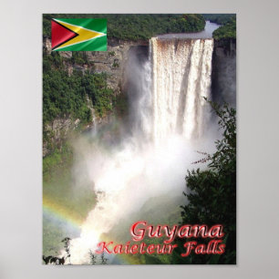 Guyana -  Kaieteur Falls - Poster