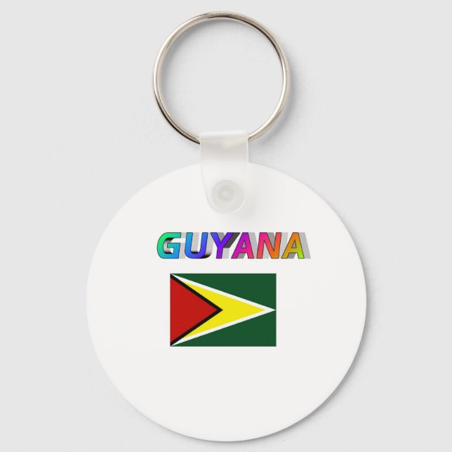 Guyana Key Ring (Front)