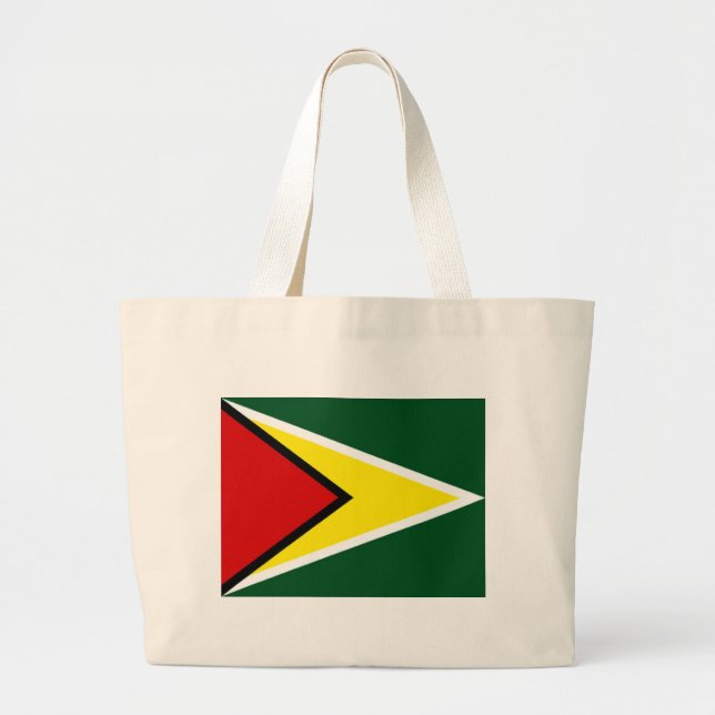 Guyana Large Tote Bag (Front)
