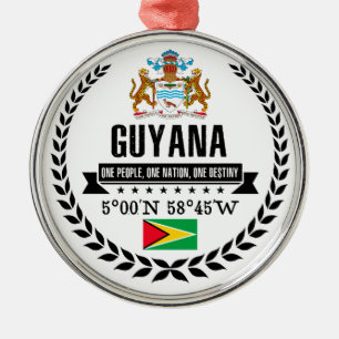 Guyana Metal Tree Decoration