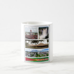 Guyana -  Mosaic - Coffee Mug