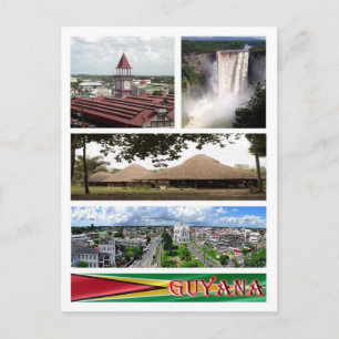 Guyana -  Mosaic - Postcard