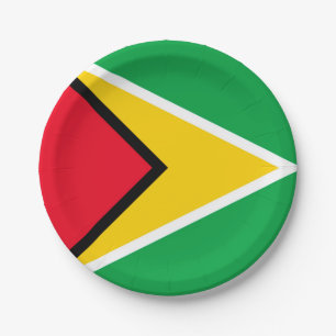 Guyana Paper Plate