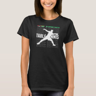 Guyana Ping Pong Guyanese Table Tennis Team Suppor T-Shirt