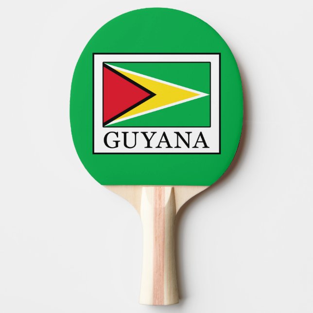 Guyana Ping Pong Paddle (Front)