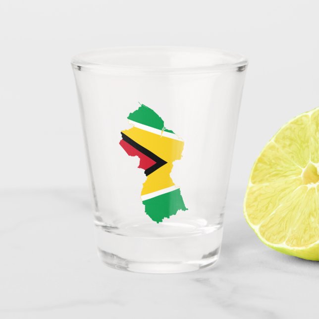 Guyana Shot Glass (Front)
