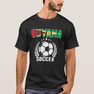 Guyana Soccer Fans Jersey Proud Guyanese Football T-Shirt
