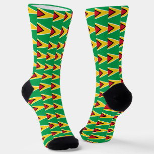 Guyana Socks, patriotic Guyana Flag fashion Socks