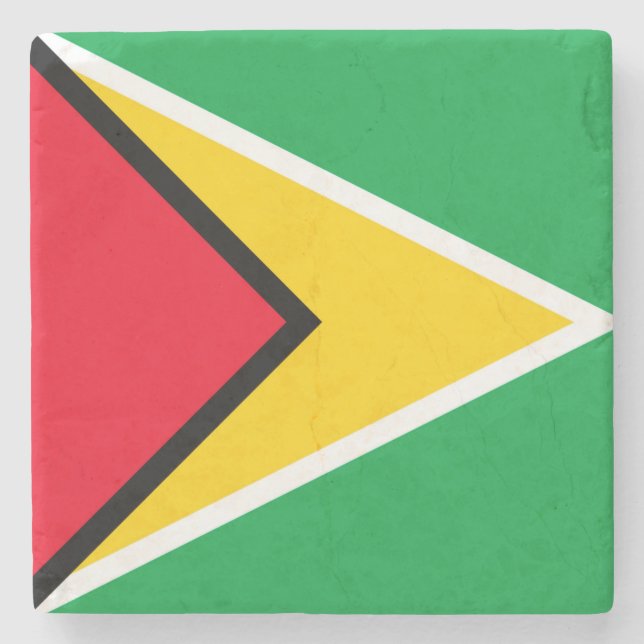 Guyana Stone Coaster (Front)