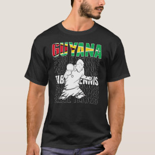 Guyana Table Tennis     Support Guyanese Ping Pong T-Shirt