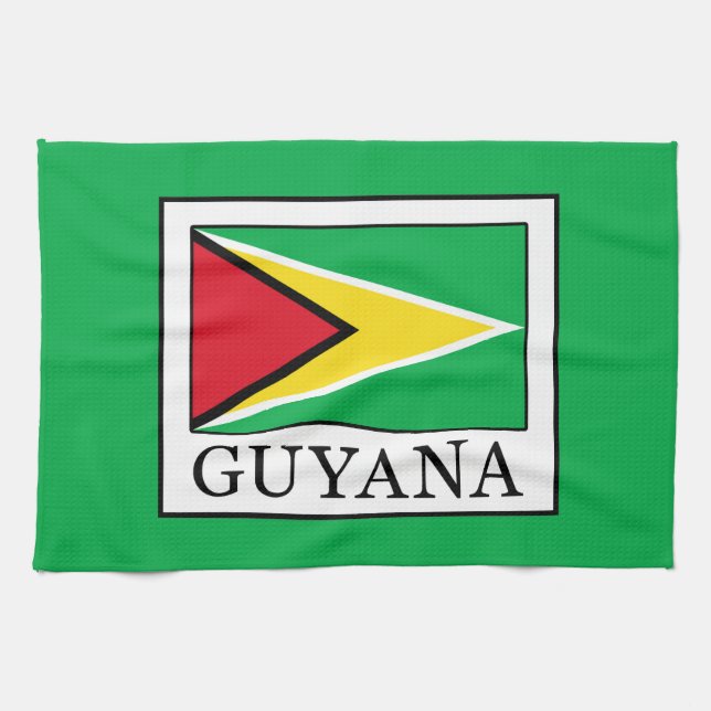 Guyana Tea Towel (Horizontal)