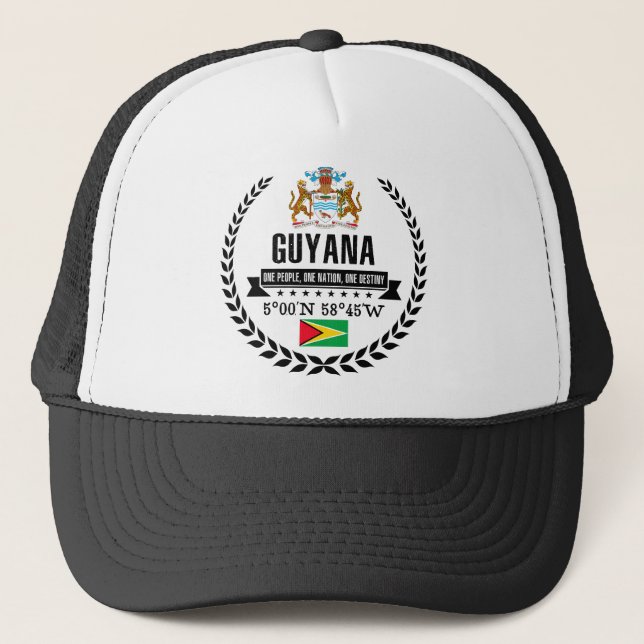 Guyana Trucker Hat (Front)