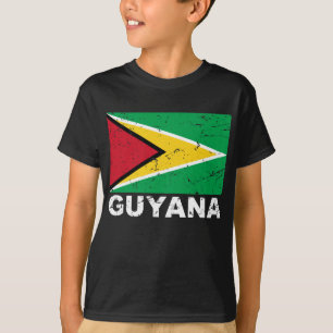 Guyana Vintage Flag T-Shirt