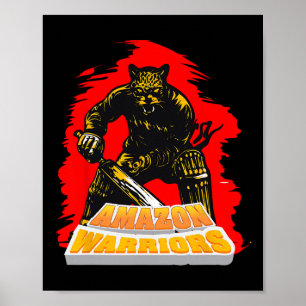 Guyana Warriors T20 Cricket Poster