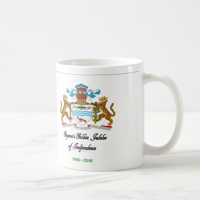 Guyana's Golden Jubilee Mug (Right)