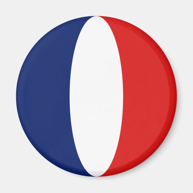 Guyane Fisheye Flag Magnet (Front)