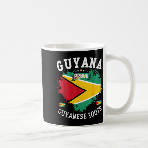 Guyanese Cultural Outfit Idea for Kids Guyana Flag Coffee Mug