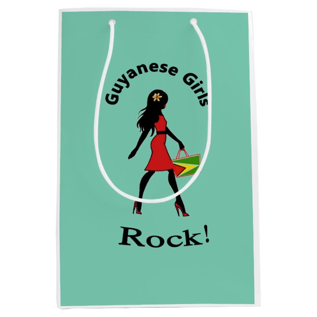 Guyanese Girl Gift Bag (Front)