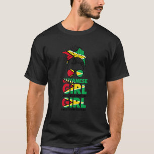 Guyanese Girl Just Like A Normal Girl Guyana Guyan T-Shirt