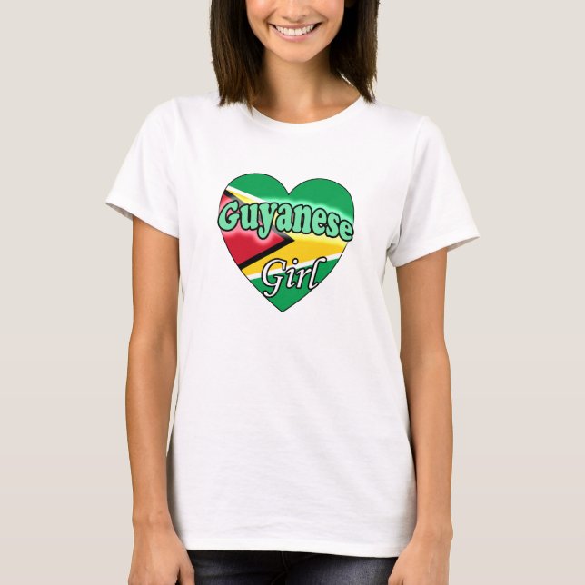 Guyanese Girl T-Shirt (Front)