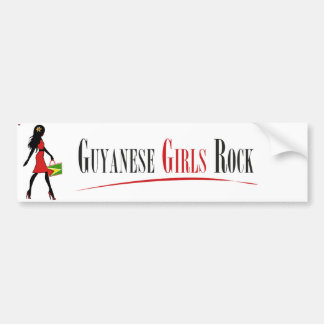 Guyanese Girls Rock Bumper Stickers