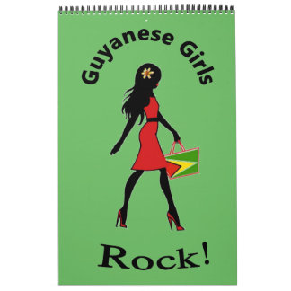 Guyanese Girls Rock Calendar