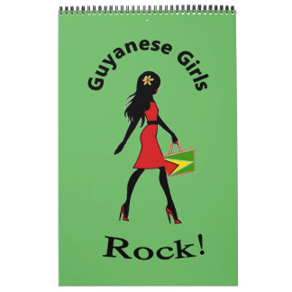 Guyanese Girls Rock Calendar