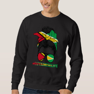Guyaneselife Guyana Guyanese Flag Sweatshirt