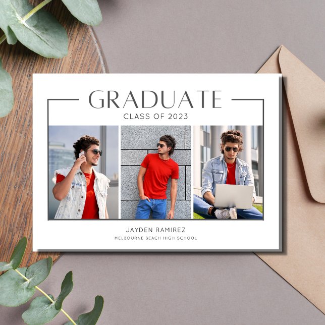 Guys 3 Photo High School Graduation Party (Creator Uploaded)