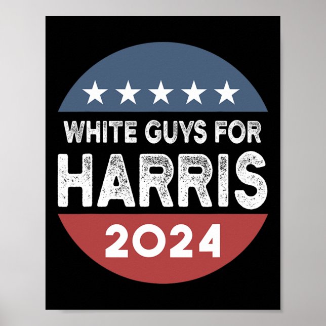 Guys For Kamala Harris  Poster (Front)