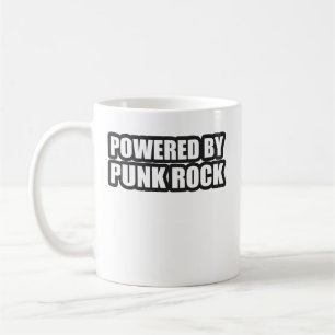 guys girls POWERED BY PUNK ROCK music Coffee Mug