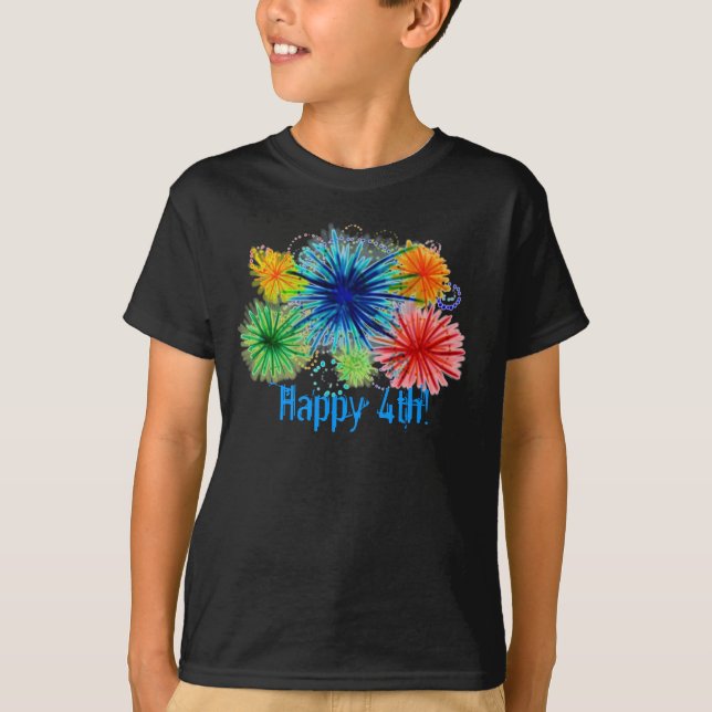 Guys happy 4th shirt (Front)