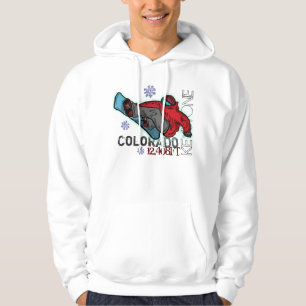 Guys Keystone Colorado snowboarder hoodie