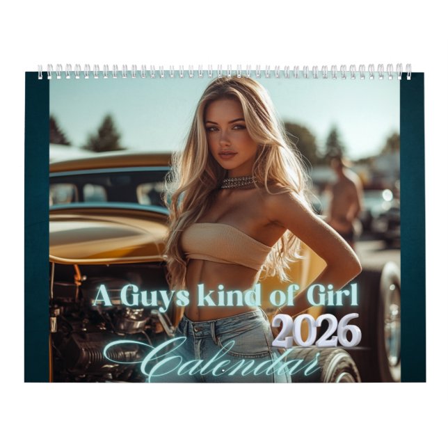 Guys kind of Girl Calendar (Cover)