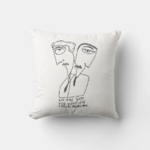 Guys mates friends gift cubism style black