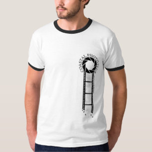 Guys Vertical Ringer Mono Tee