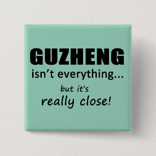Guzheng Isn't Everything 15 Cm Square Badge