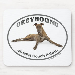 GVV 40MPH Couch Potato Mouse Mat