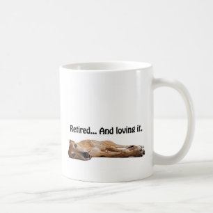 GVV Greyhound Retired and Loving It Coffee Mug