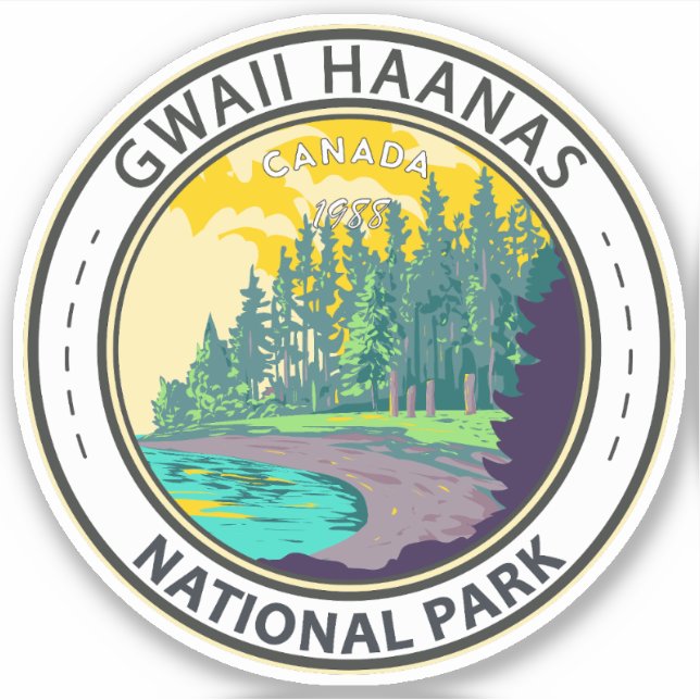 Gwaii Haanas National Park Canada Travel Vintage (Front)