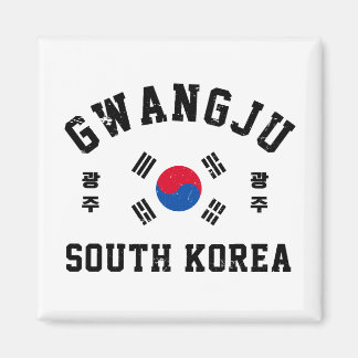Gwangju South Korea Magnet
