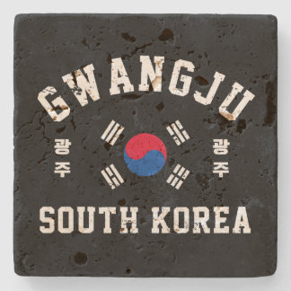 Gwangju South Korea Stone Coaster