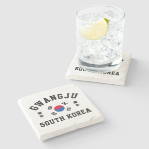 Gwangju South Korea  Stone Coaster