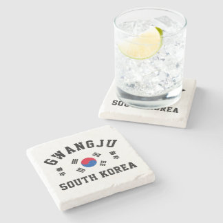 Gwangju South Korea  Stone Coaster